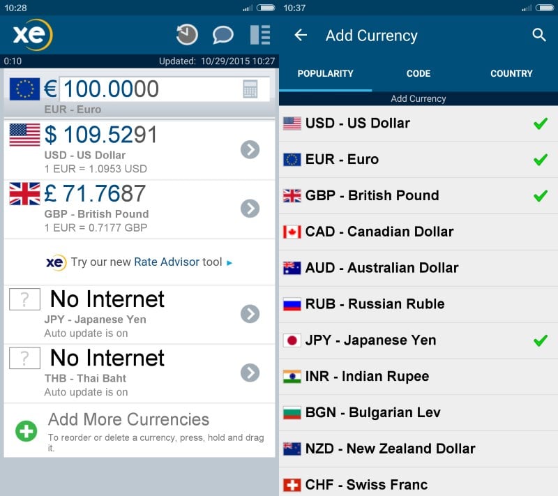xe-currency-converter-android