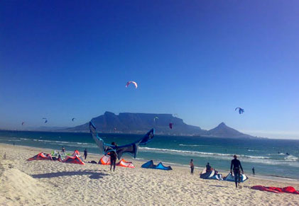 Kite Surfing in Cape Town