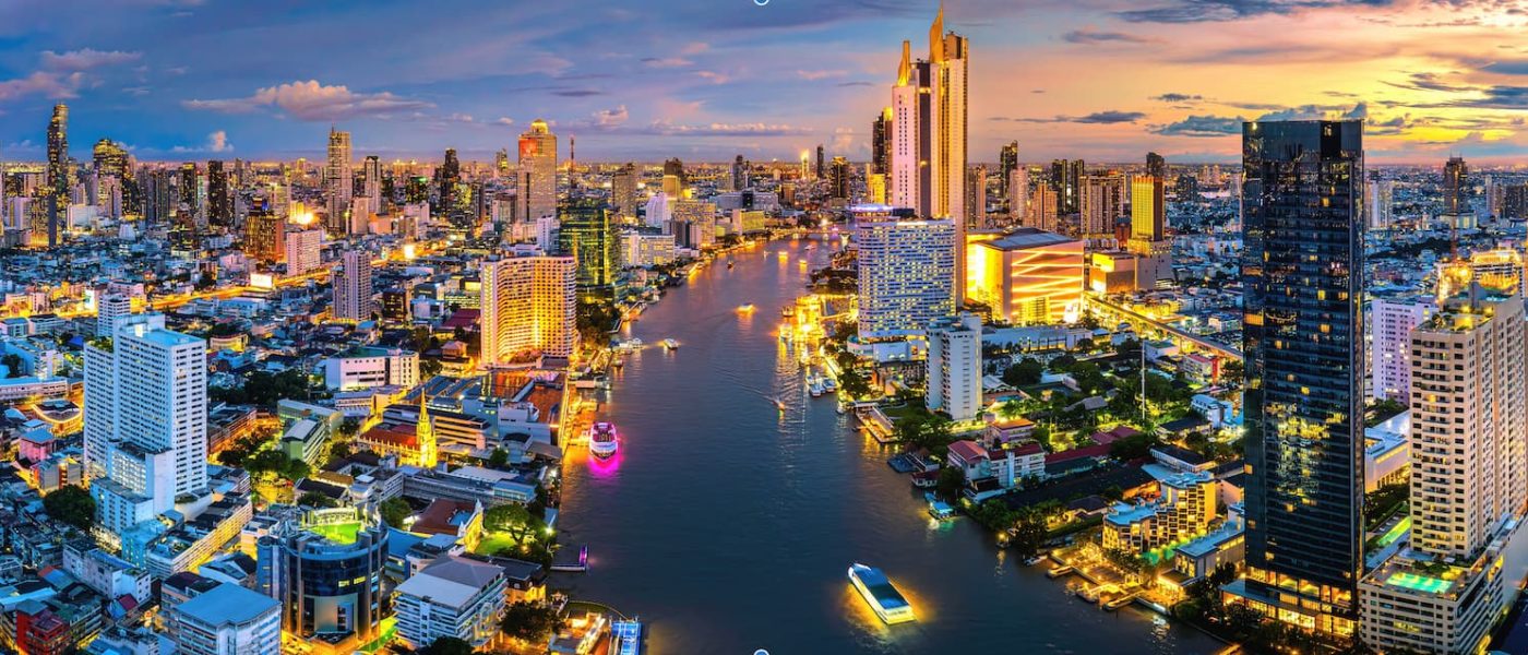 Bangkok City at Twighlight